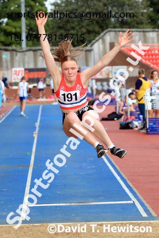 Long Jump, 2024 Gateshead Tartan Games.  Photo: David T. Hewitson/Sports for All Pics